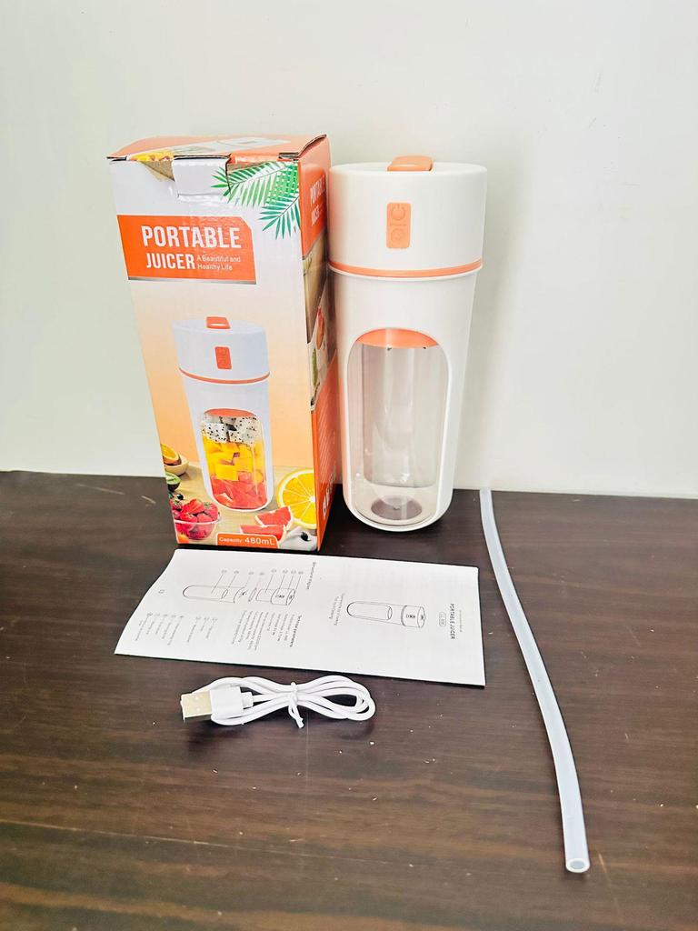 Portable Multi-Function Juicer Cup for Students and Home Use