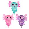Glittery Salamander Squeeze Toy Soft Slow Rebound Stress Relief Fidget with Transparent Glitter Cute Decompression Gift