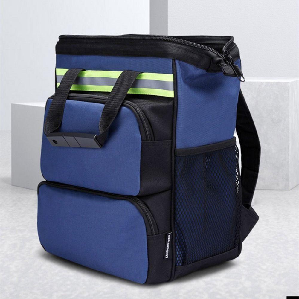 Oxford Cloth Electrician Tool Bag Multifunctional Shoulder Toolkit Large Capacity Tool Backpack Appliance Repair Tool Bag