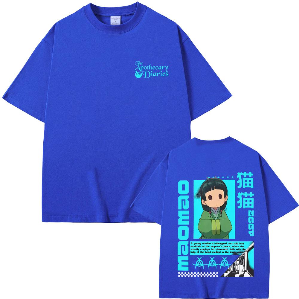 Anime The Apothecary Diaries Maomao Graphic Tshirt Men Women Clothing Funny Casual Oversized Streetwear Male Vintage T Shirts