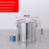 304 Stainless Steel Multi-Purpose Storage Bucket