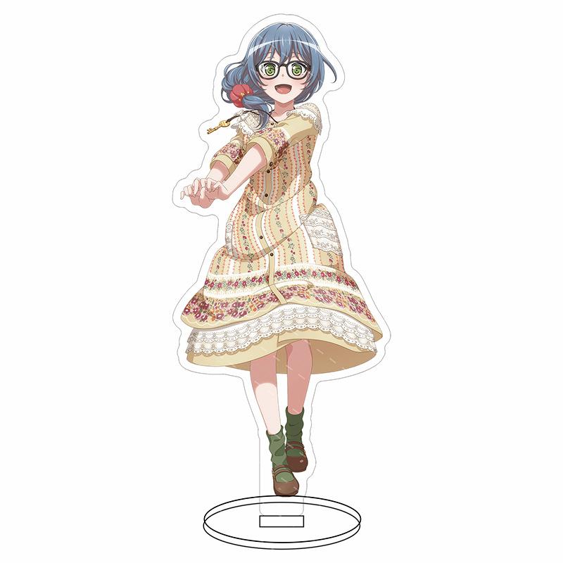 Cartoon Anime RAISE A SUILEN Stand Acrylic Figure MASKING PAREO CHU² BanG Dream Standing Model Plate Props Cosplay