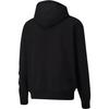 Puma Color Block Hooded Sweatshirt Men Tops Black 582762-01