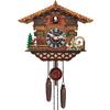Cuckoo Clock with Alarm Function Modern Nordic Design Electronic Wall Clock Home Decor Wall Cuccu Watch Decoration items