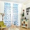 100x200cm Window Curtain Sunflower Lace Curtain Modern Voile Sheer Curtain  Living Room Decoration