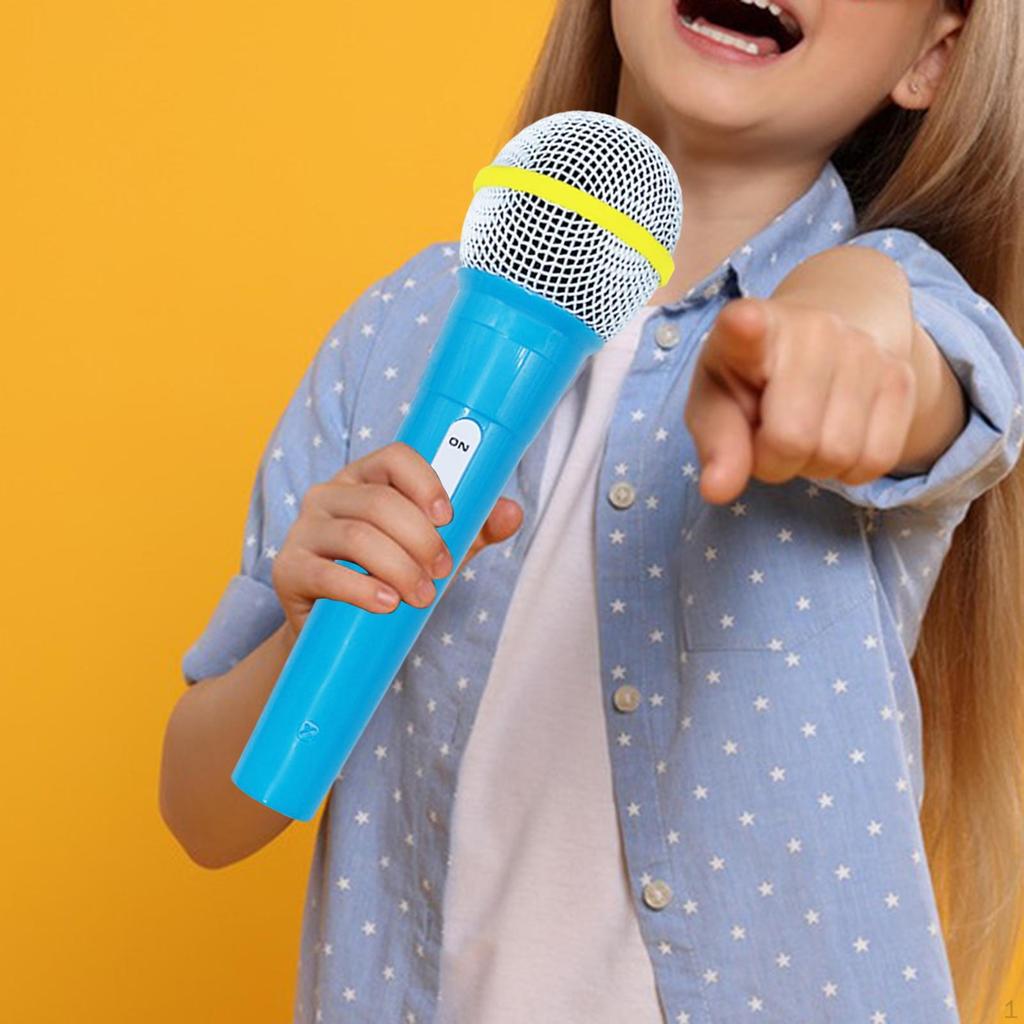 Children's Prop, Simulation Toy, Funny Stage Mic Props for Performance, Singing Party
