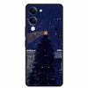 Christmas Case For Vivo Y04 Y04S Y37C Soft Silicone Phone Cover Funda For Vivo Y 04 04S 37C Black TPU Protective Bumper Casing
