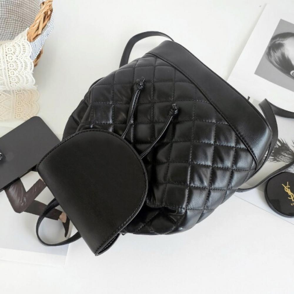 Fromheaven Baoting Quilting Bucket Mini Backpack