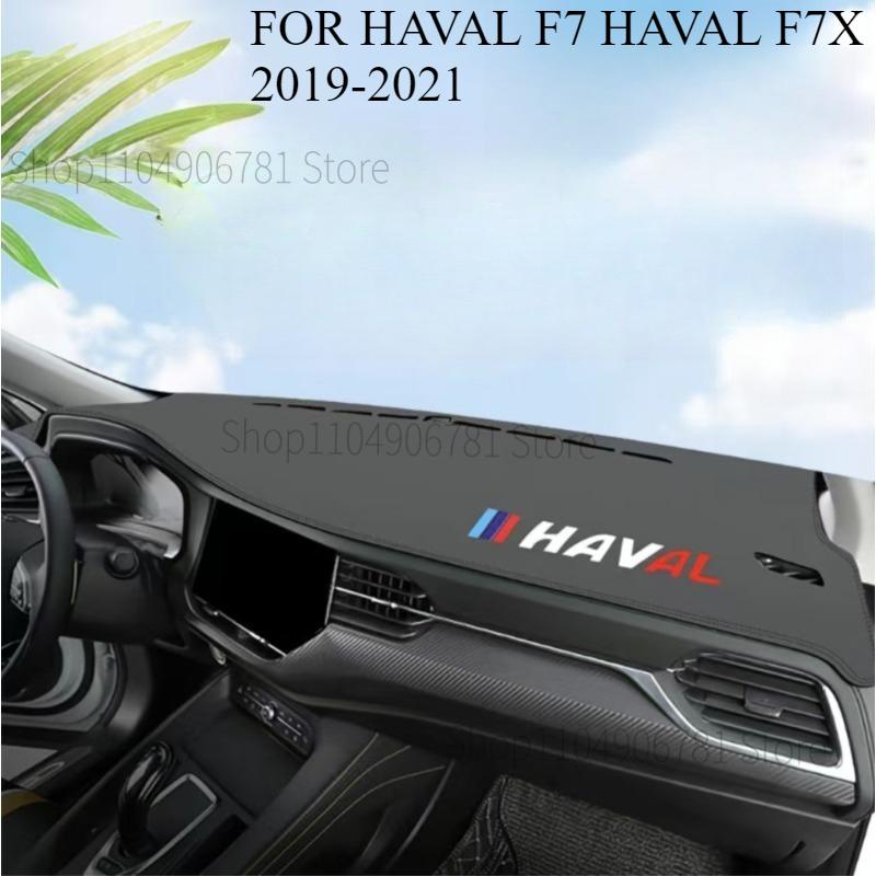 FÜR HAVAL F7 HAVAL F7X - Auto Armaturenbrettmatte Armaturenbrettmatte Armaturenbrett Abdeckung Sonnenschutz Armaturenbrett Abdeckung Teppich Zubehör