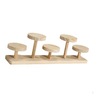 Action Figures Display Stand Rack Organizer Creative Trendy Versatile Decor Wood