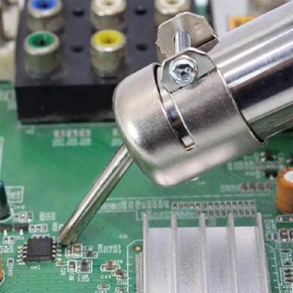 1-5pcs 45 Degree Curved Angle Welding Nozzle Heat Gun Nozzle Sleeve Hot Air Gun Nozzle for 858/858D Hot Air Rework Station