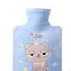 Cartoon Plush Water Bottle Bag, Leakproof Compress Filling Thickened Gift PVC Soft Bed