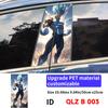 Anime Son Goku Car Stickers Car B-pillar Vinyl Decals Waterproof Auto Center Pillar Sticker Cover Scratches Decors Accessories