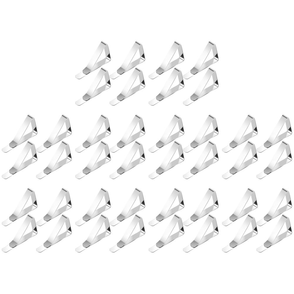 4-32Pc Stainless Steel Table Cloth Clip Wedding Picnic Table Cover Clip Holder Tablecloth Stable Clips for Restaurant Fixed Clip