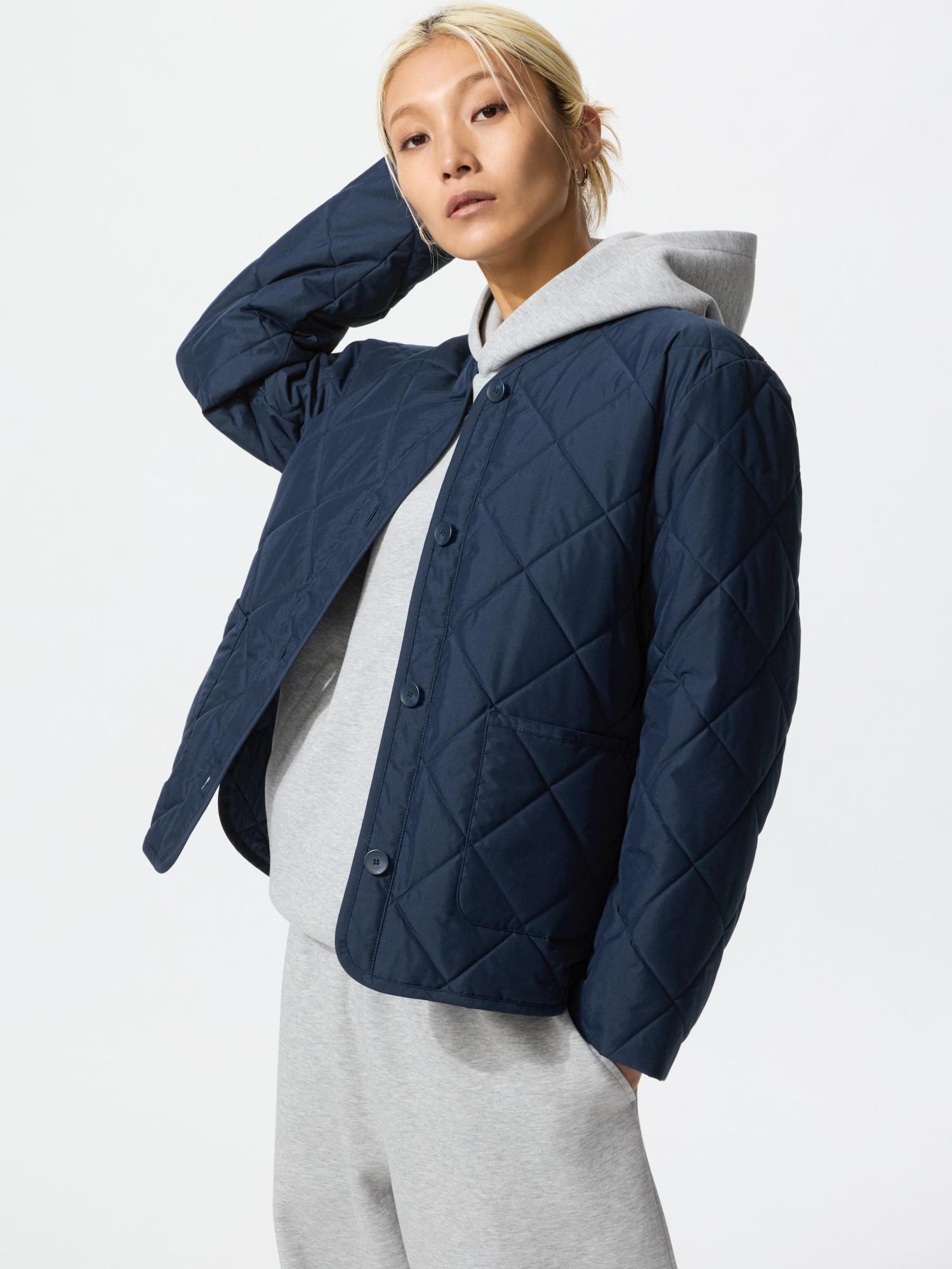

Uniqlo Japan Puff Tech Collarless Jacket