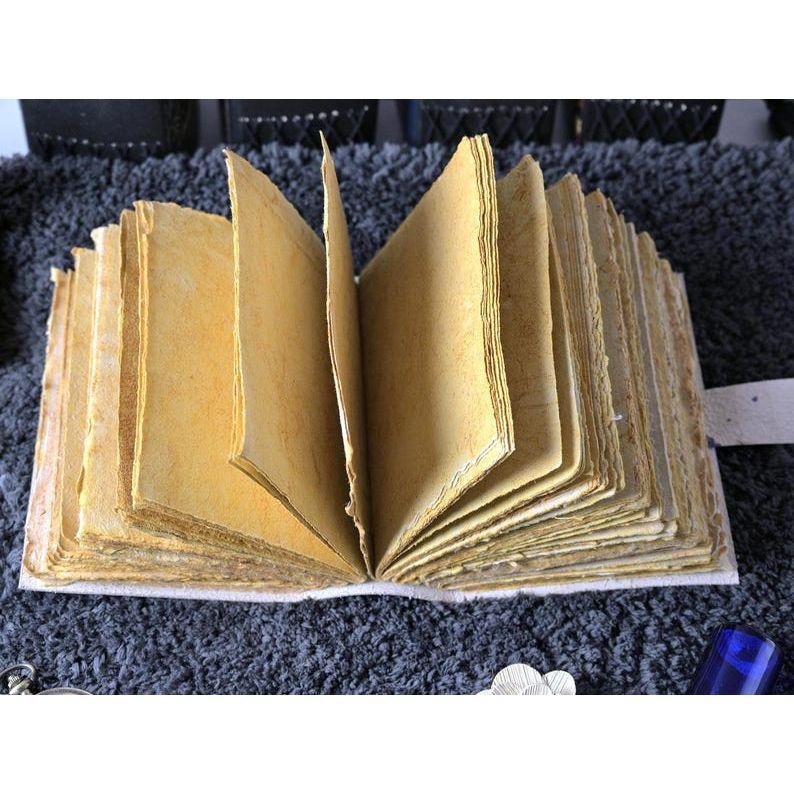 Leather Journal: Gothic Grimoire Book of Shadows