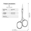 Ukrainian-Russian Style Angled Cuticle Nipper - Ultra Sharp, Six-Sided Blade for Removing Cuticles and Hangnails