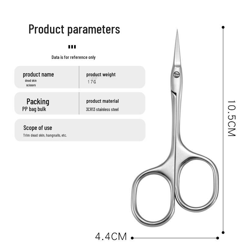 Ukrainian-Russian Style Angled Cuticle Nipper - Ultra Sharp, Six-Sided Blade for Removing Cuticles and Hangnails