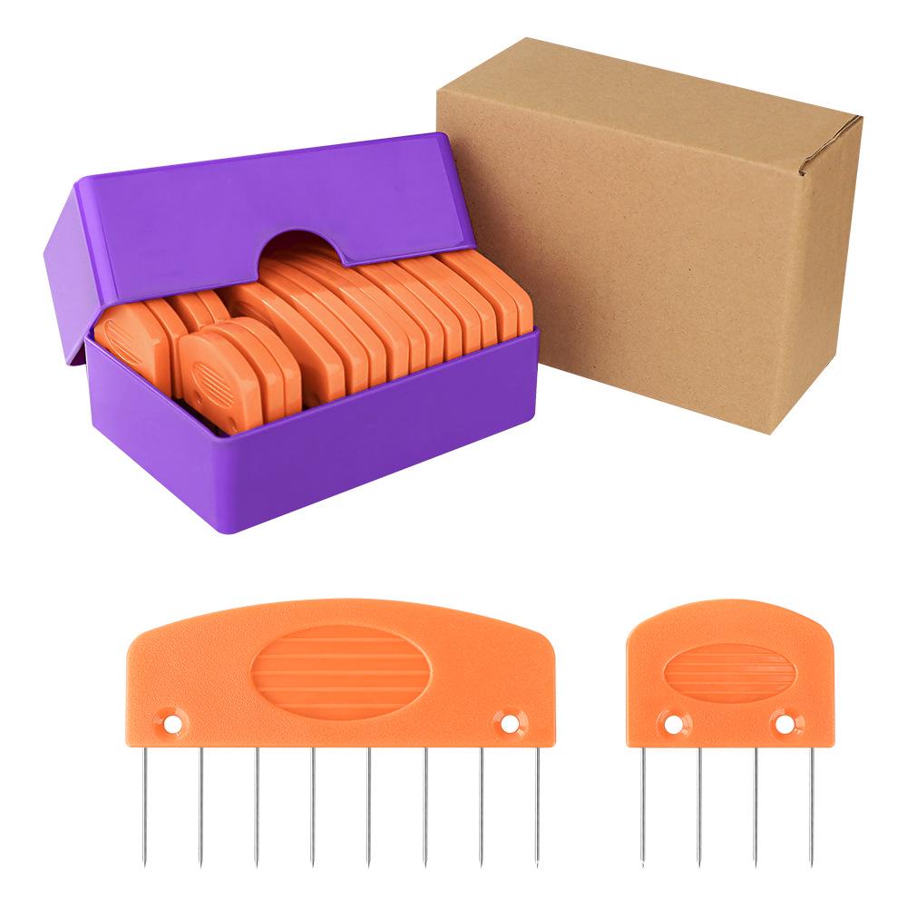 Shawl & Sweater Shaping Tool: Fixed Pin Comb for Knitting