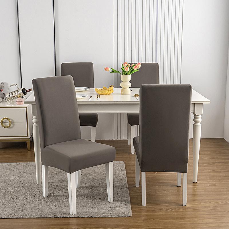 Printed Christmas Day Elastic Chair Cover Household One-Piece Half-Pack Stool Cover Hotel Dining Table Chair Cover