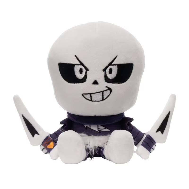 New In Stock Undertale Cross Plush Doll Cute Anime Peripherals Toy Birthday Christmas Gift