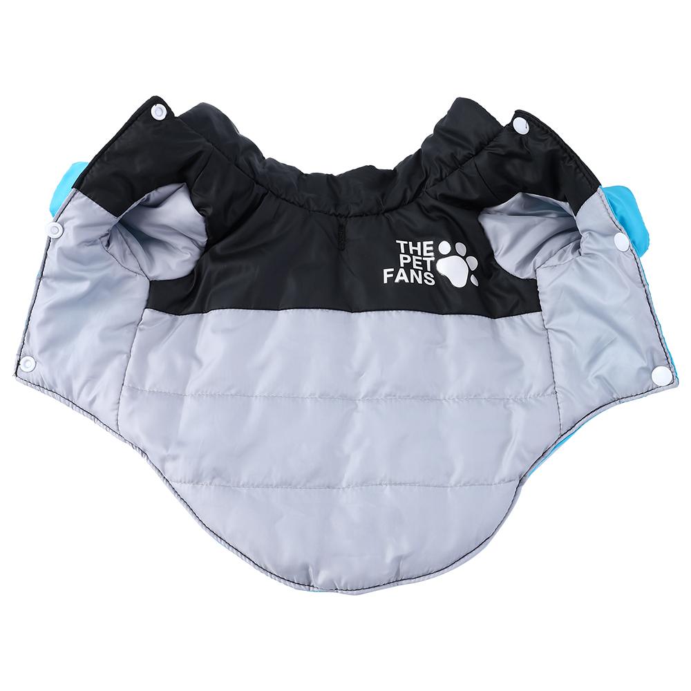 Windproof Pet Coat Winter Warm Dog Clothes Cozy Reversible Button Costume For Small Medium Puppy Cat Yorkshire Schnauzer Outfits