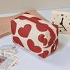 Large Capacity Little Bear Print Makeup Bag – Portable Girlish Polyester Toiletry Storage