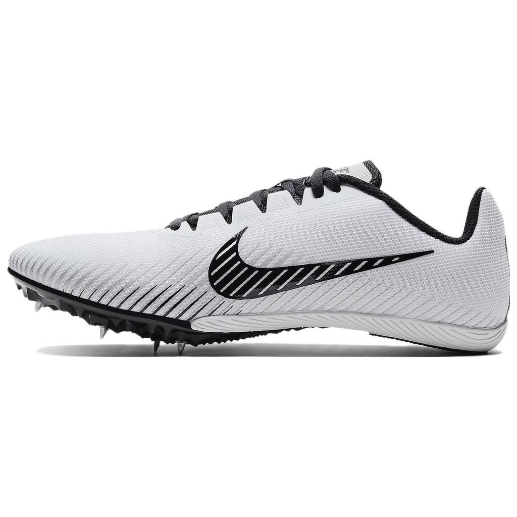 New Nike Air Zoom Rival M 9 Spikes 'Pure Platinum Black' AH1020-005
