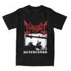 UnisexT Shirt Mayhem Deathcrush Euronymous Dead Varg  Short SleeveCotton T Shirts O Neck Large Size T Shirt