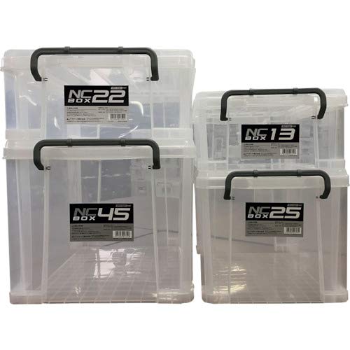 JEJ Astage Aufbewahrungsbox, Hergestellt in Japan, NC Box, Spielzeugbox #25, Stapelbar, Katastrophenschutz, 29,5 cm breit x 44,3 cm tief x 26 cm hoch