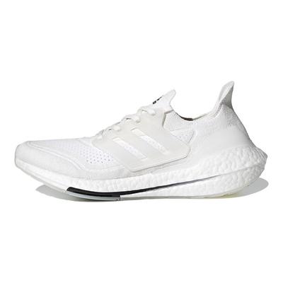 UltraBoost 21 Primeblue Ungefärbte Unisex-Sneaker Creme Schuhwerk-Weiß Wolken-Weiß FY0836