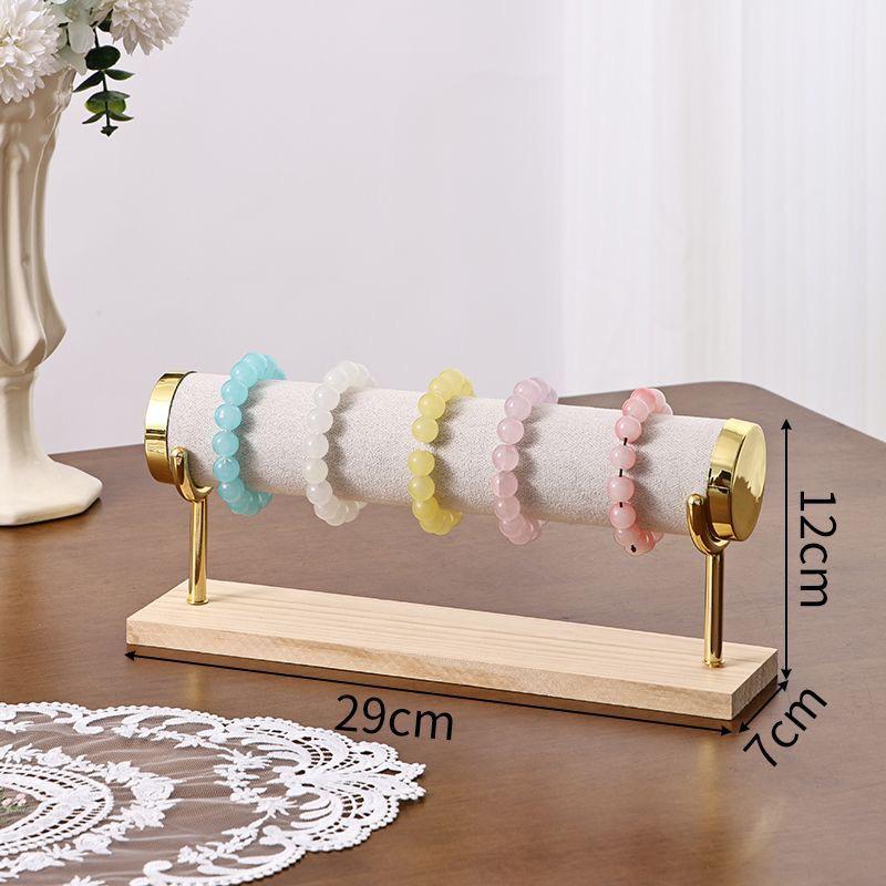 Premium Solid Wood Triple Layer Jewelry and Bracelet Display Stand
