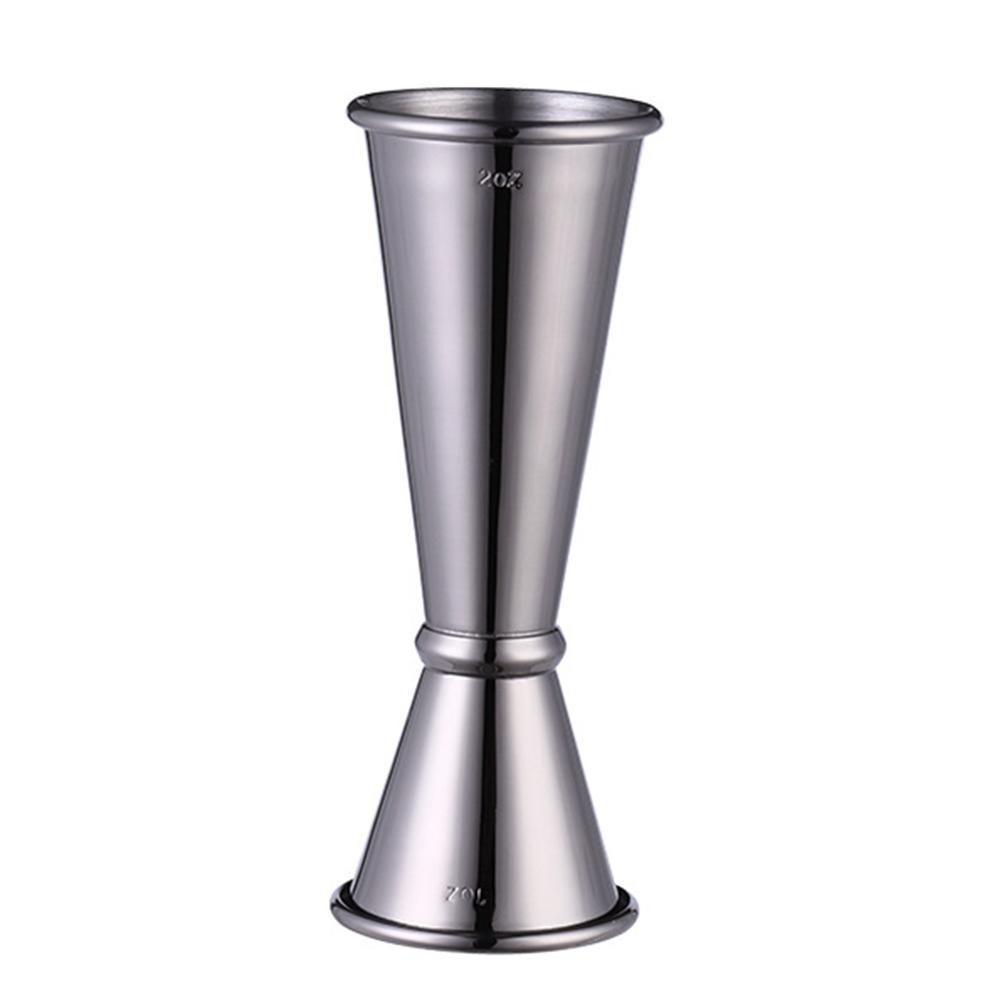 304 Stainless Steel Jigger 1oz 2oz Double Sided Measuring Cup for Cocktail Bar