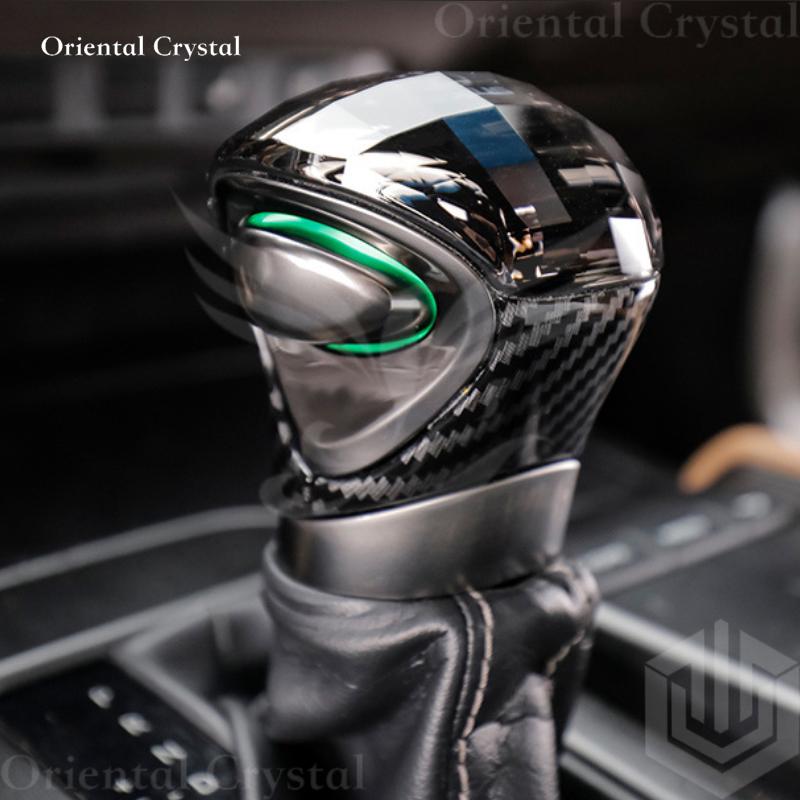 Crystal Gear Shift Knob,LED And No Led For Lexus ES/UX Crystal Gear Head UX260 300h Modified Luminous Gear Lever Crystal S