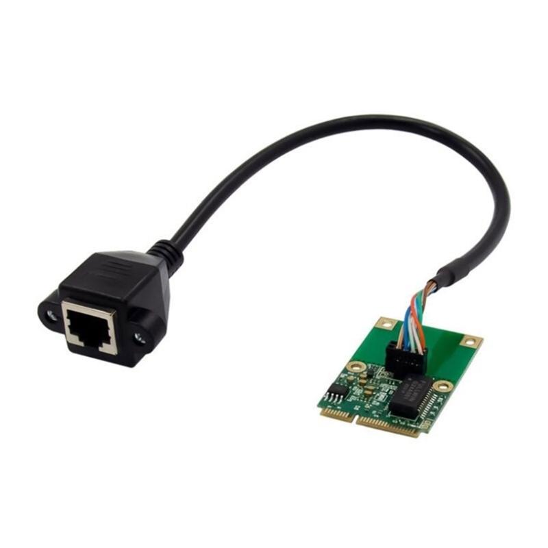 Mini PCIe Gigabit Single Port Server Networking Card I210AT Ethernet RJ45 Adaptors Card 2.5Gbps