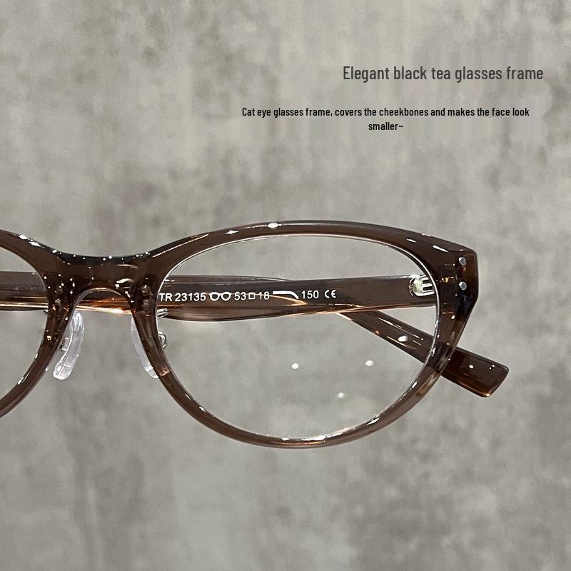 Gradient Cat-Eye Anti-Blue Light Glasses for Women - Slim Face Enhancer 23135 - Bare Face Optics.