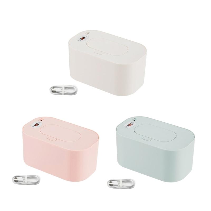 Easy to Use Wet Towels Warmer Small Wipe Heater Adjustable Temperature Wipe Dispenser Suitable for Babies and Adult