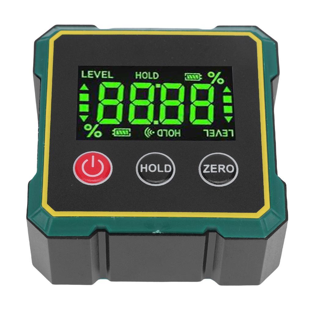 Digitale Winkelmessgerät mit Magnetfuß Winkel Neigung Umrechnung Elektronisches Winkelsuchwerkzeug mit Datensperre