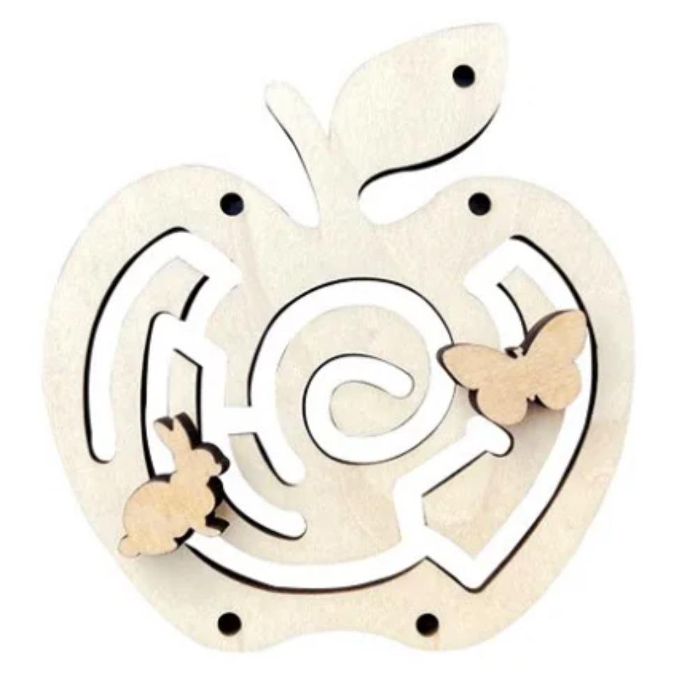 DIY Montessori Busy Board Wooden Toy Accessory animal Hourglas Alarm Clock Mirror Educational Unlock Sensory Toy Educational Toy