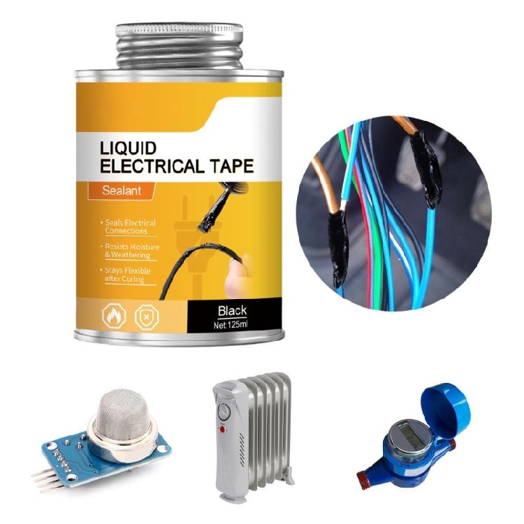 Upgraded Liquid Electrical Tape Dependable Wire Insulation 125ml Liquid for DIY