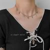 Ahle Design Choker Halskette für Damen Mädchen Mode Statement Quasten Halskette Geschenk für Freundin Punk Hip Hop Hals Schmuck