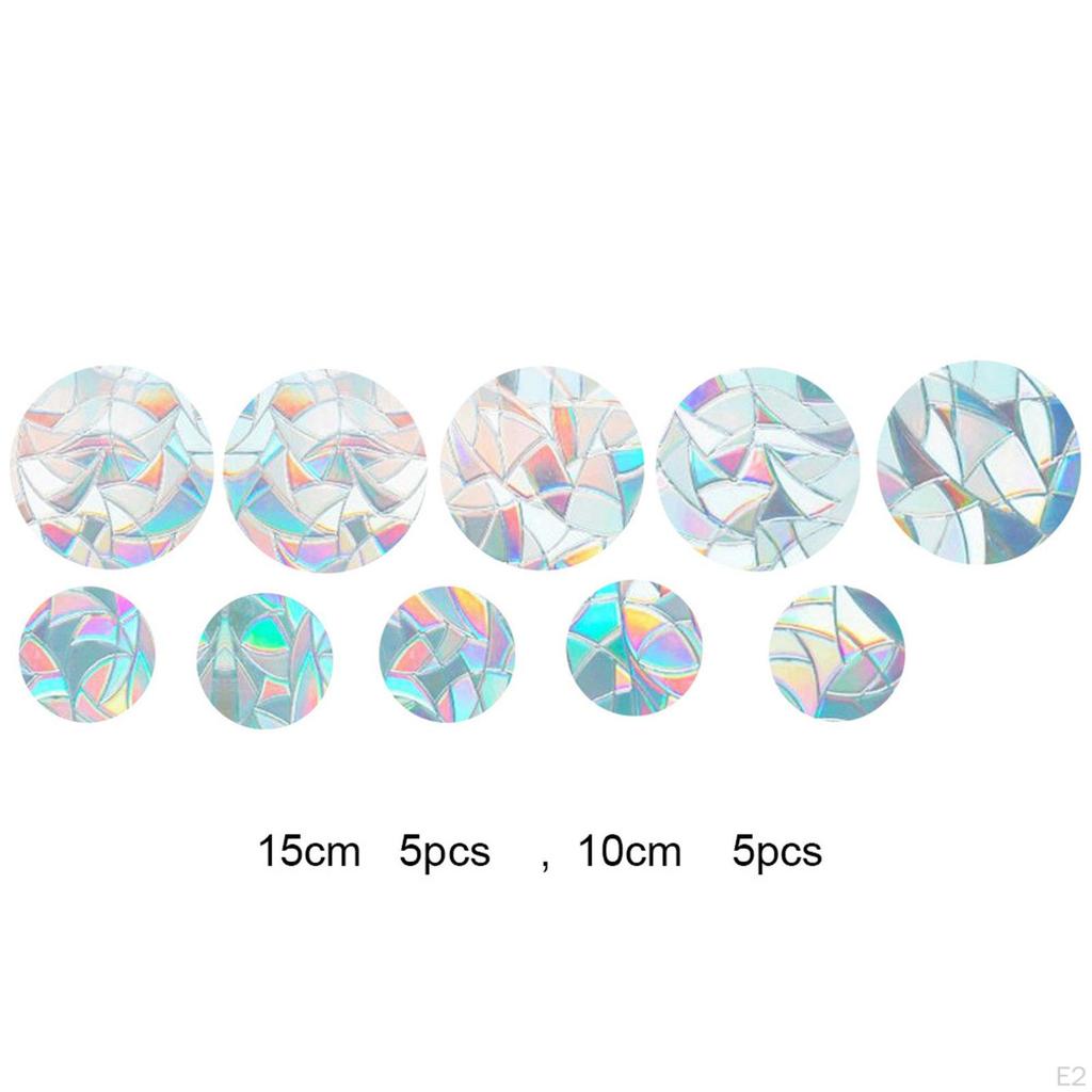 Colorful Glass Decals for a Whimsical Touch - Infuse Your Windows with Burst of Color Using These