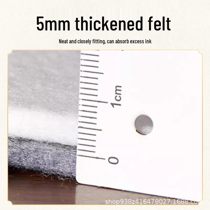 Thickened Felt Pad for Calligraphy and Painting - Wool Felt Brush Writing Pad for Chinese Art