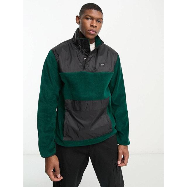 

Флисовая куртка Vans Mammoth Borg зеленого и черного цветов