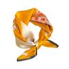 Korean version of spring and autumn new printed silk square scarf women's 11 mulberry silk decorative scarf fashion foreign silk scarf gift