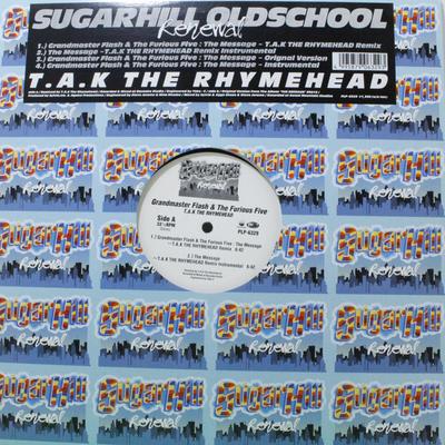 12inch Record GRANDMASTER FLASH  THE FURIOUS FIV  The Message PLP6329 PVine Records 1998 Japan Rap  HipHopRB Used