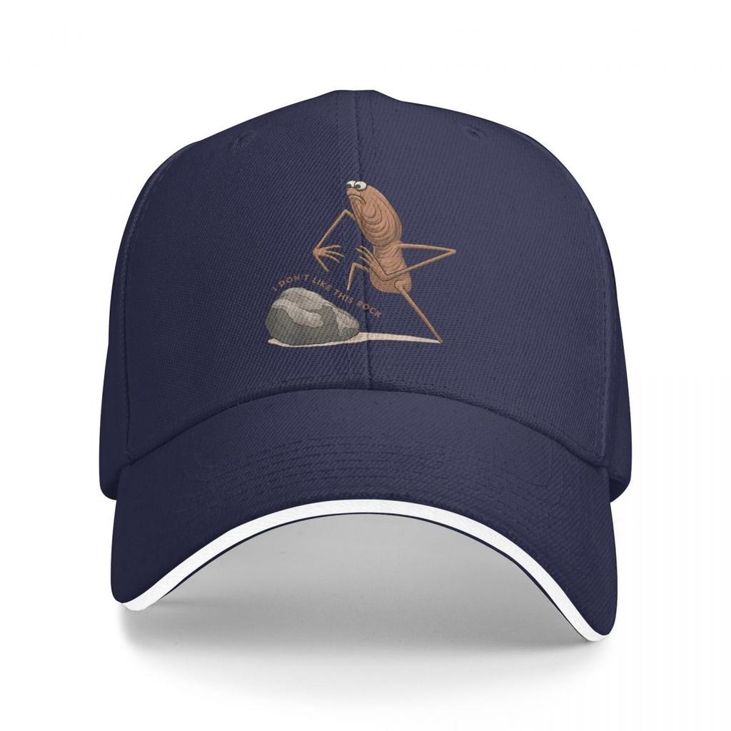 Baseball Caps Funny Marcus The Worm I Don't Like This Rock Meme Awesome Customized FeUnisex Unisex Outdoor Summer Hats