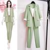 2022 Spring/Autumn Slim Fit Blazer Professional Workwear Set - Women's Western Style Two/Three-Piece