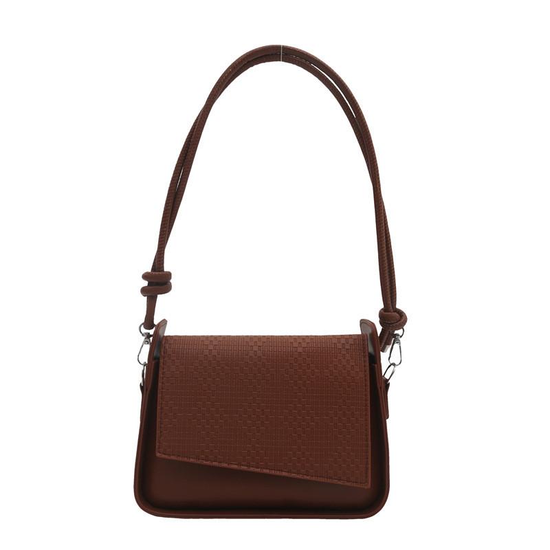Square Sophisticated Small Tote Bag For Women With Textured Design And Phone Pocket