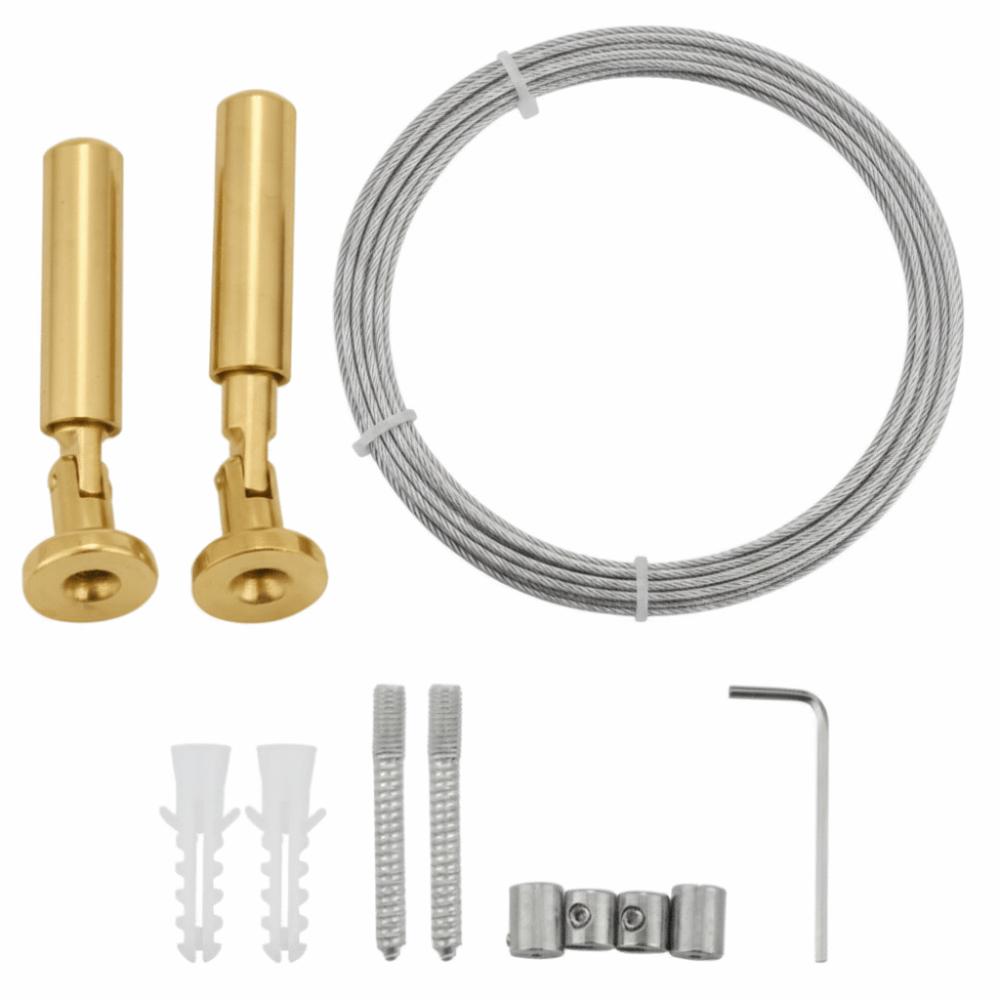304 Stainless Steel Clothes Drying Rope Balcony Mount Wall Mount Wire Rod Photo Hanging